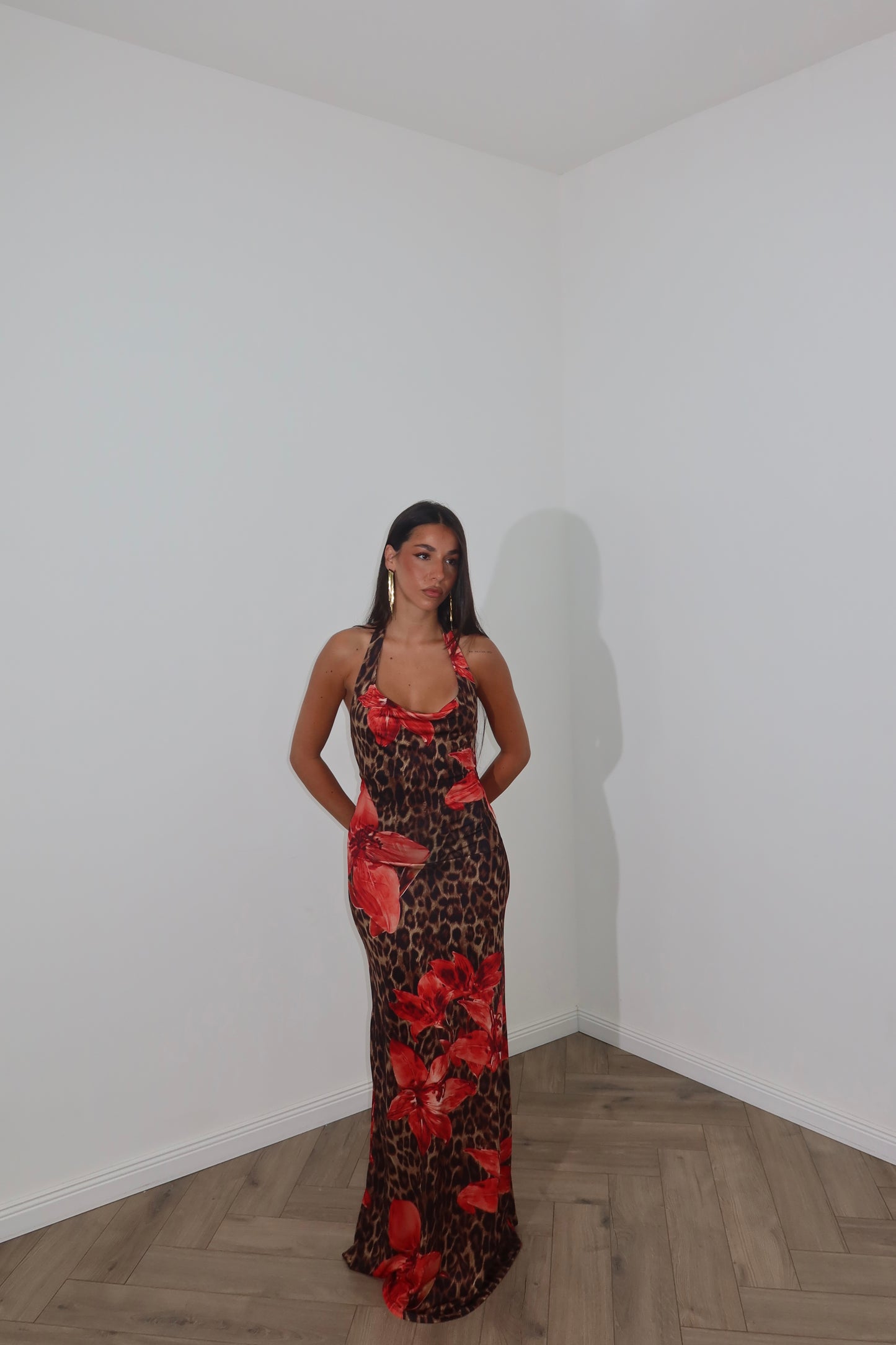 LongDress TULIPAN leopard