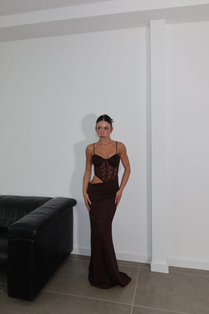 LongDress SUBLIME choco