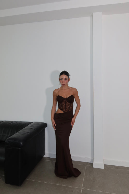 LongDress SUBLIME choco