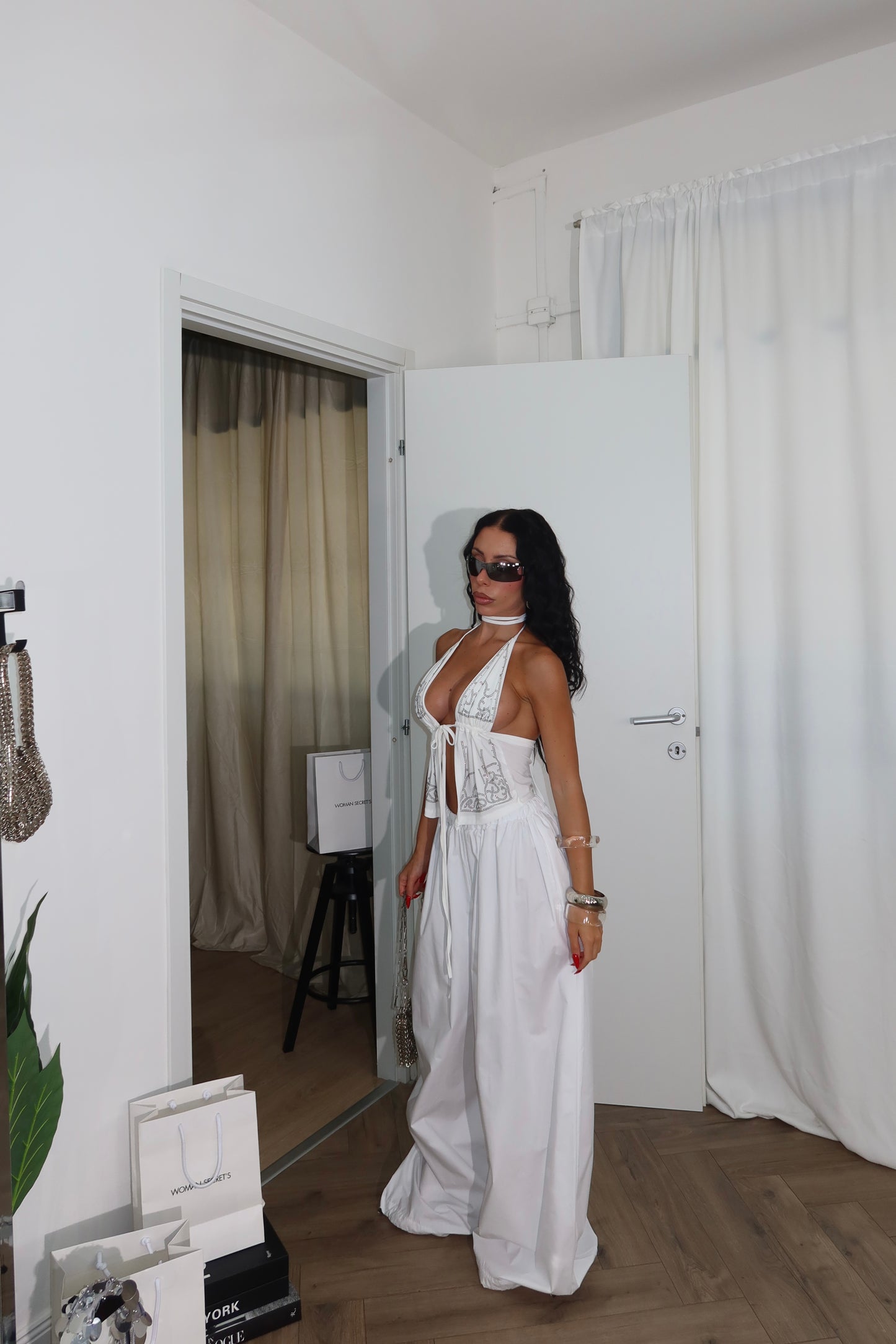Pants X EVERY DAY bianco