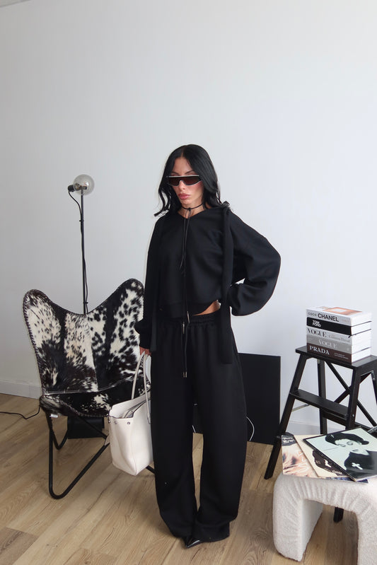 Cordset VICTORIA nero