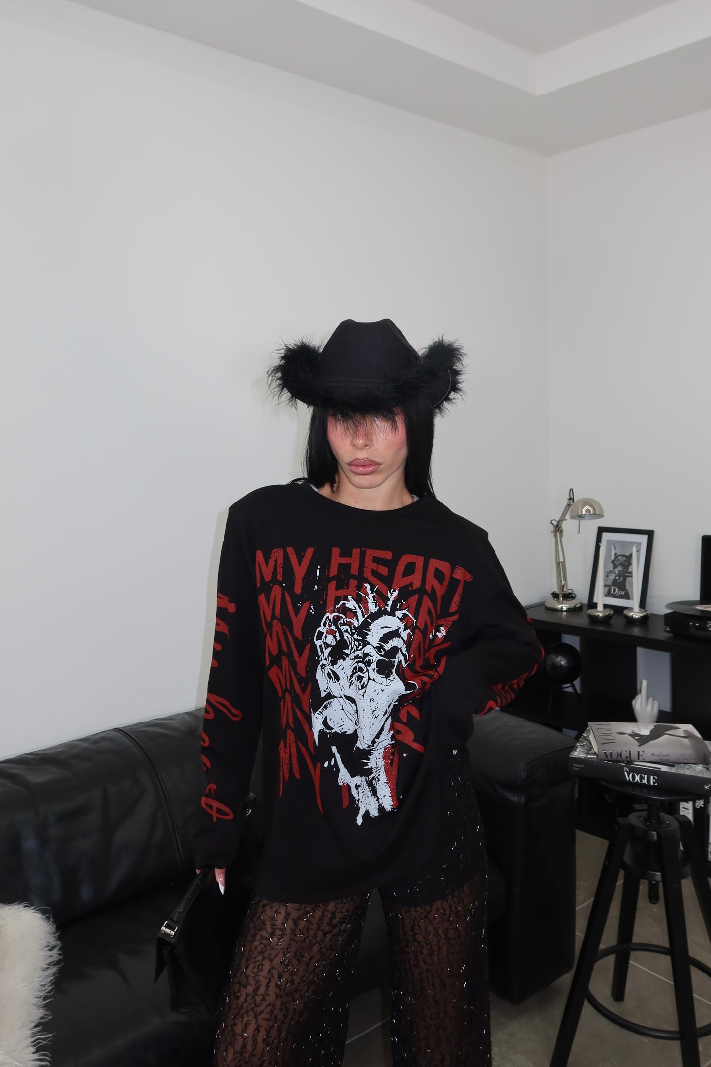 Maglia MY HEART nero