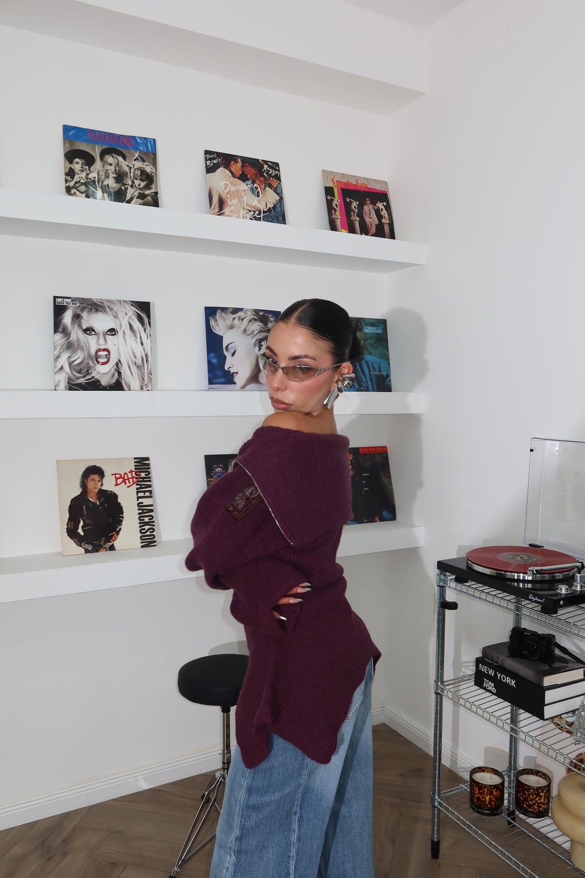 Maglione FAKING viola