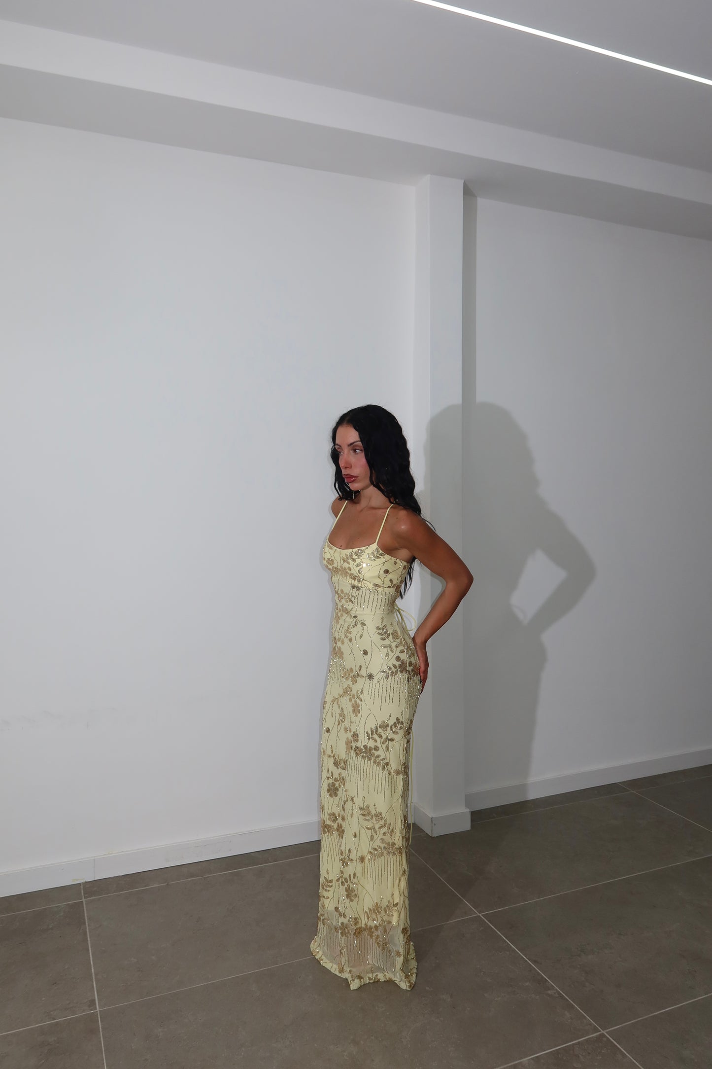 LongDress DULCE giallo