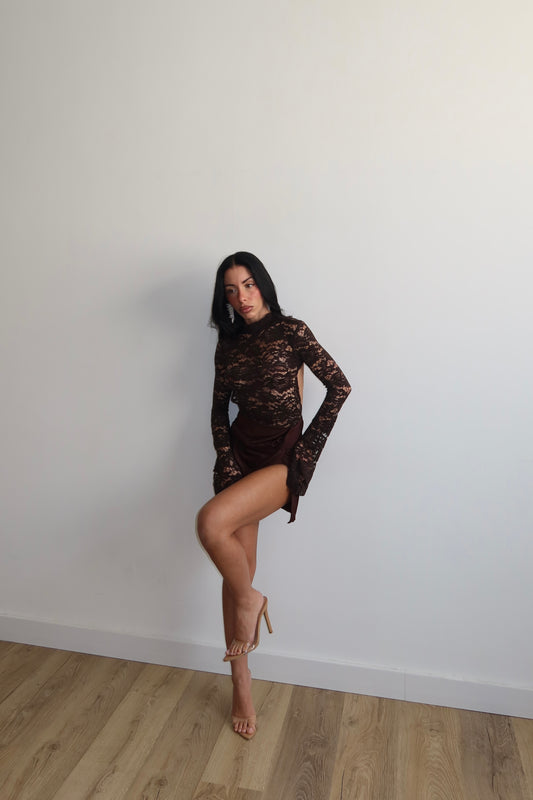 MiniDress TULUM choco