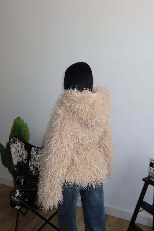 Ecofur CURLY beige