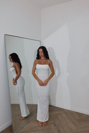 LongDress DANGEROUS bianco
