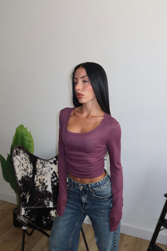 Maglia CECILY viola