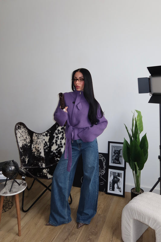 Maglione FATAL viola