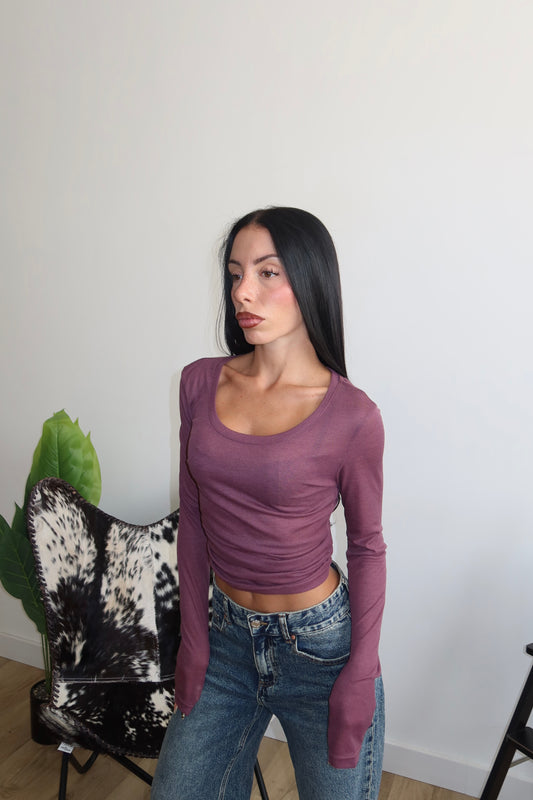 Maglia CECILY viola