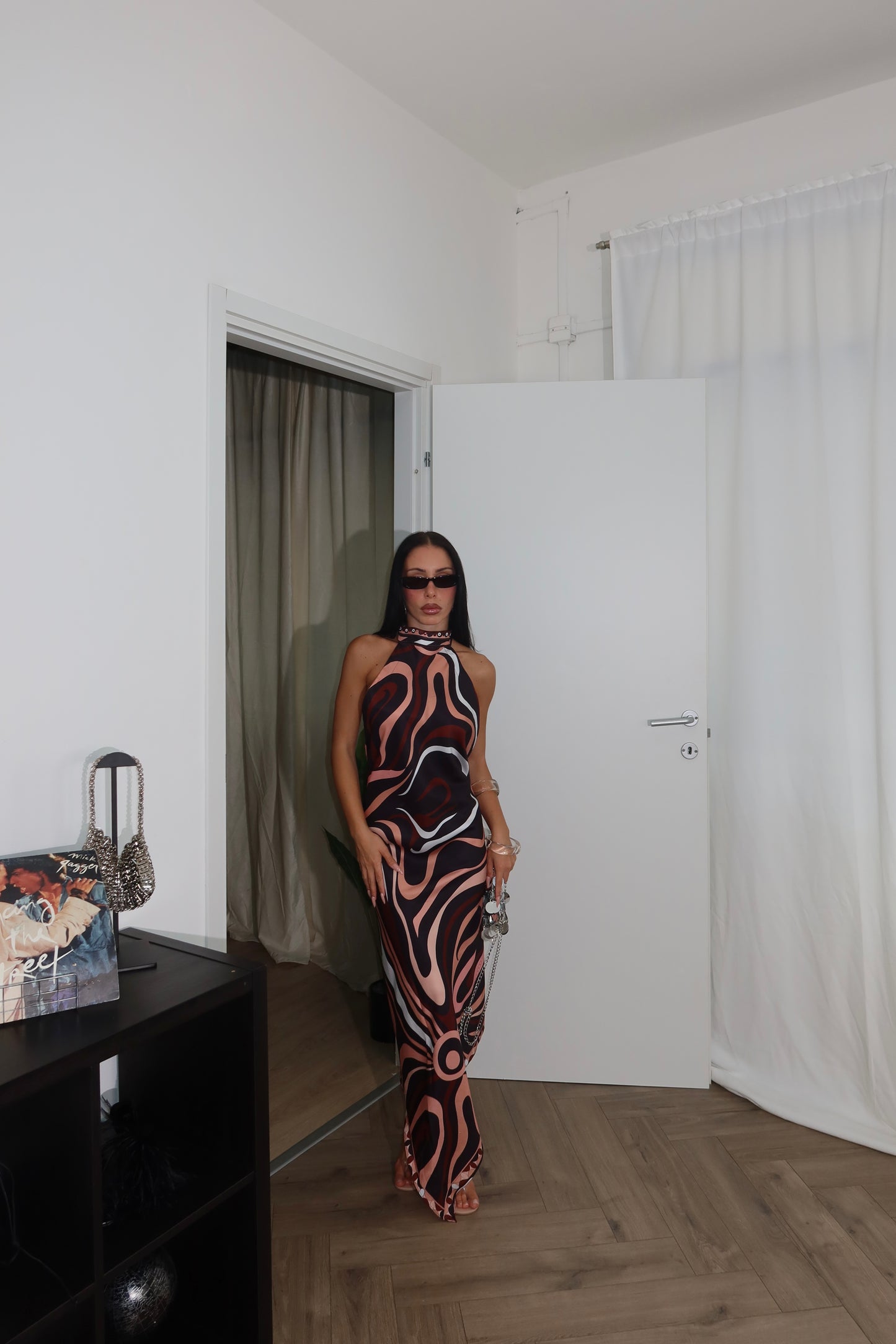 LongDress CARRIERA choco