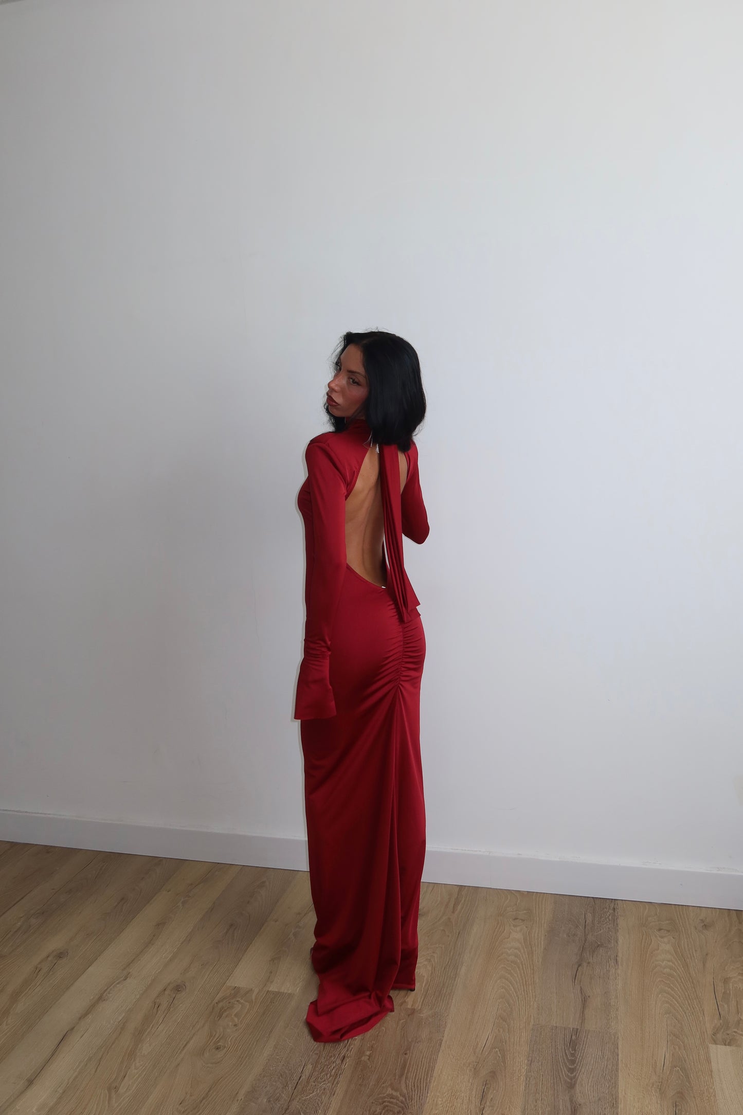 LongDress DOLORES bordeaux