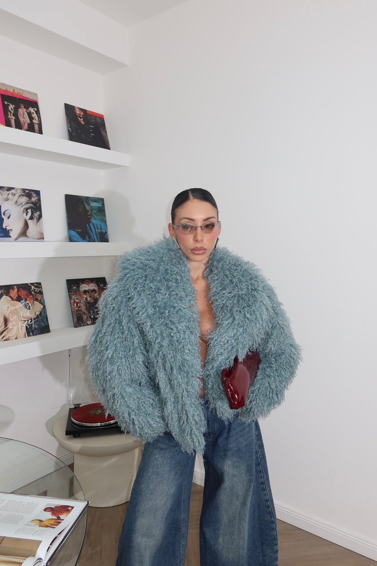 Ecofur BORN azzurro