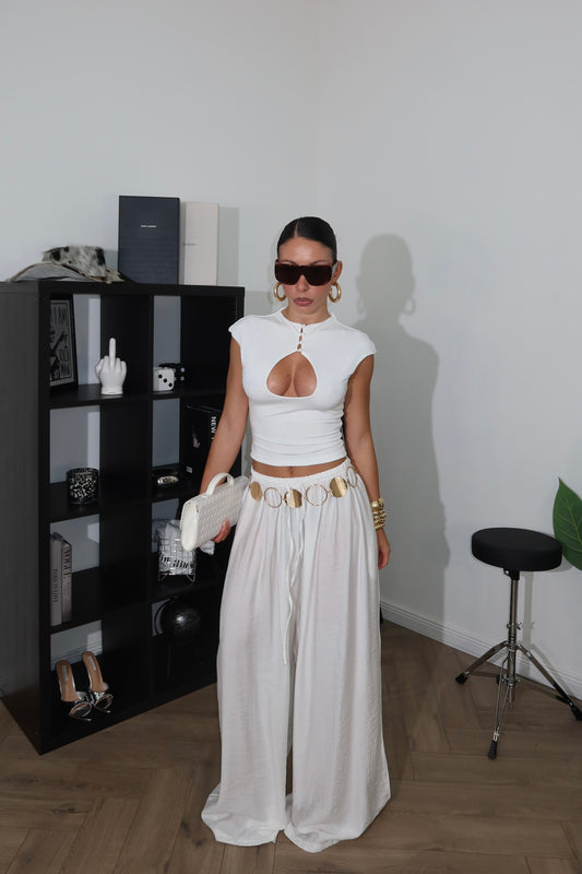 Pants FRESCO bianco