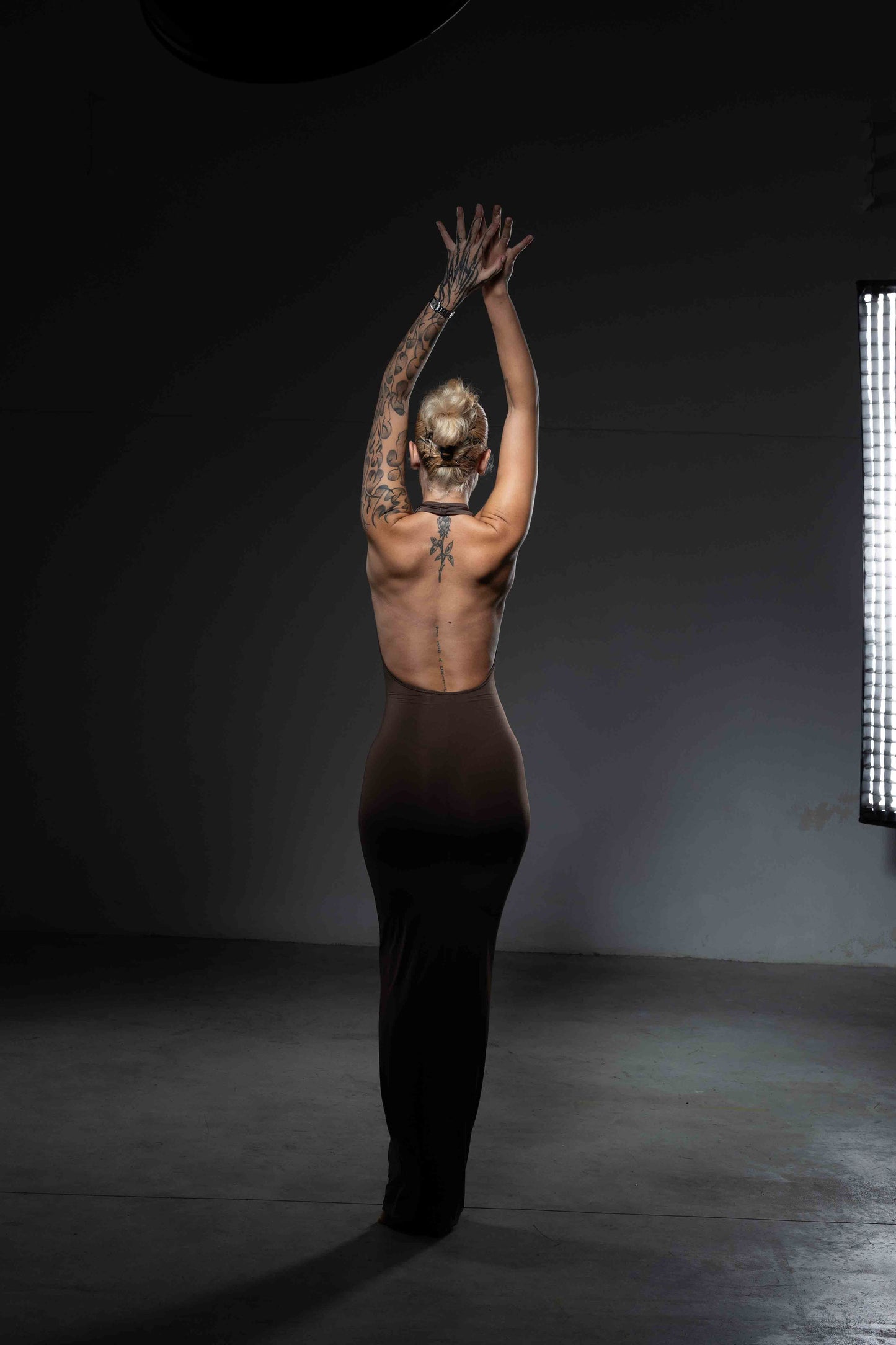 VESTITO UNDRESSED MARRONE