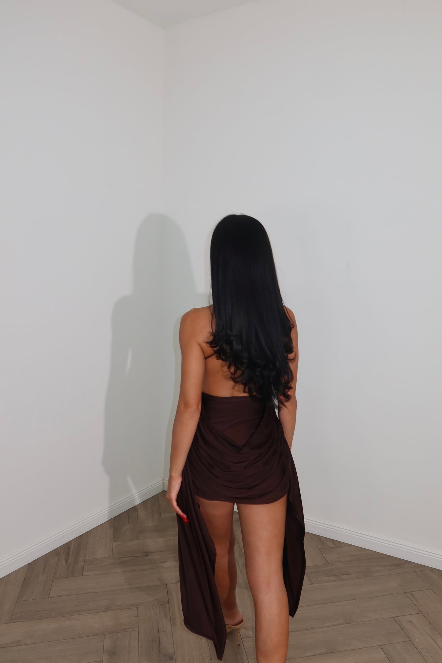 MiniDress ELLA choco