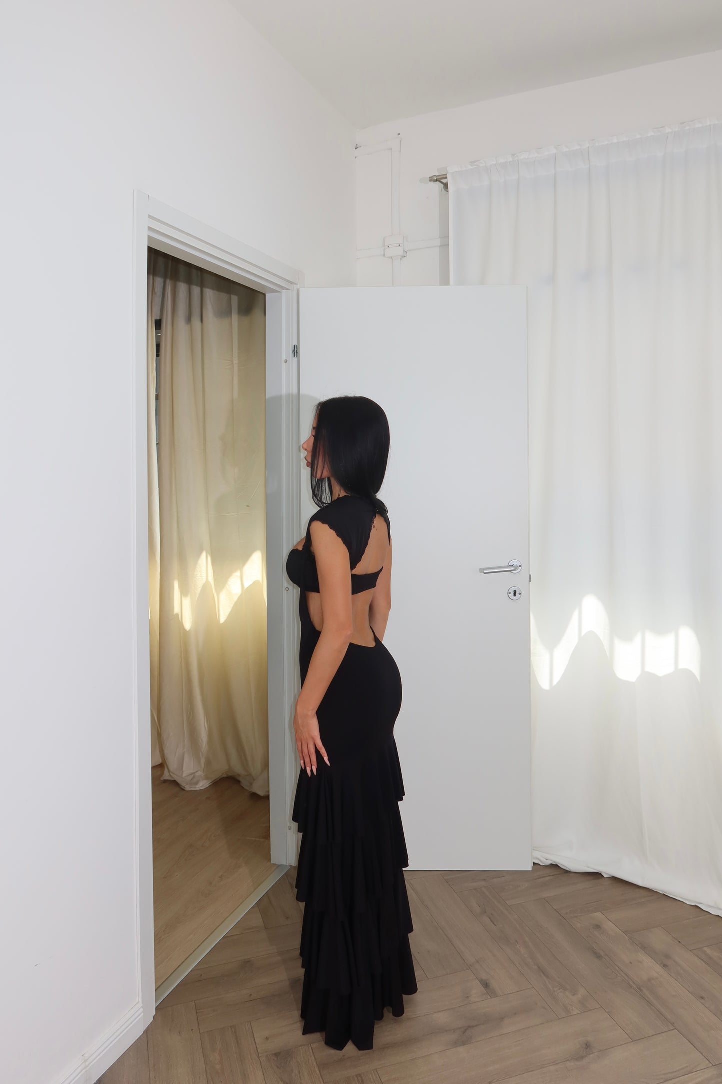 LongDress LLAMAME nero