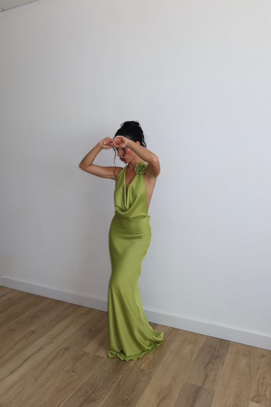LongDress BERTA verde