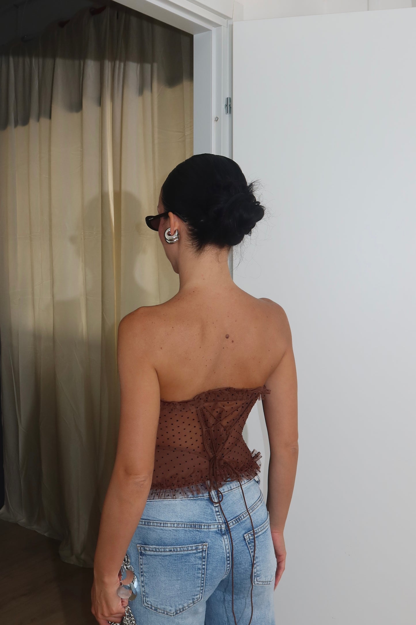 Corset VEIL POIS choco