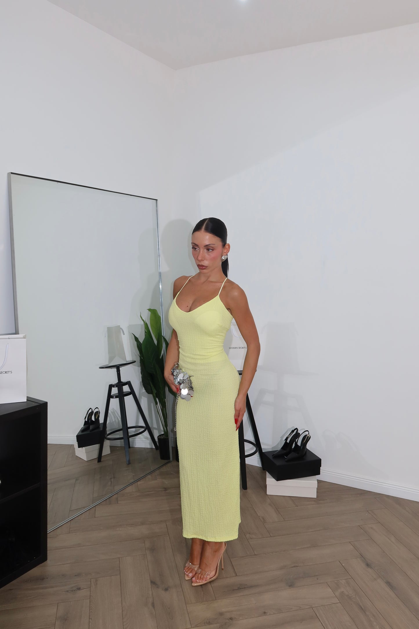 LongDress SPONGE giallo