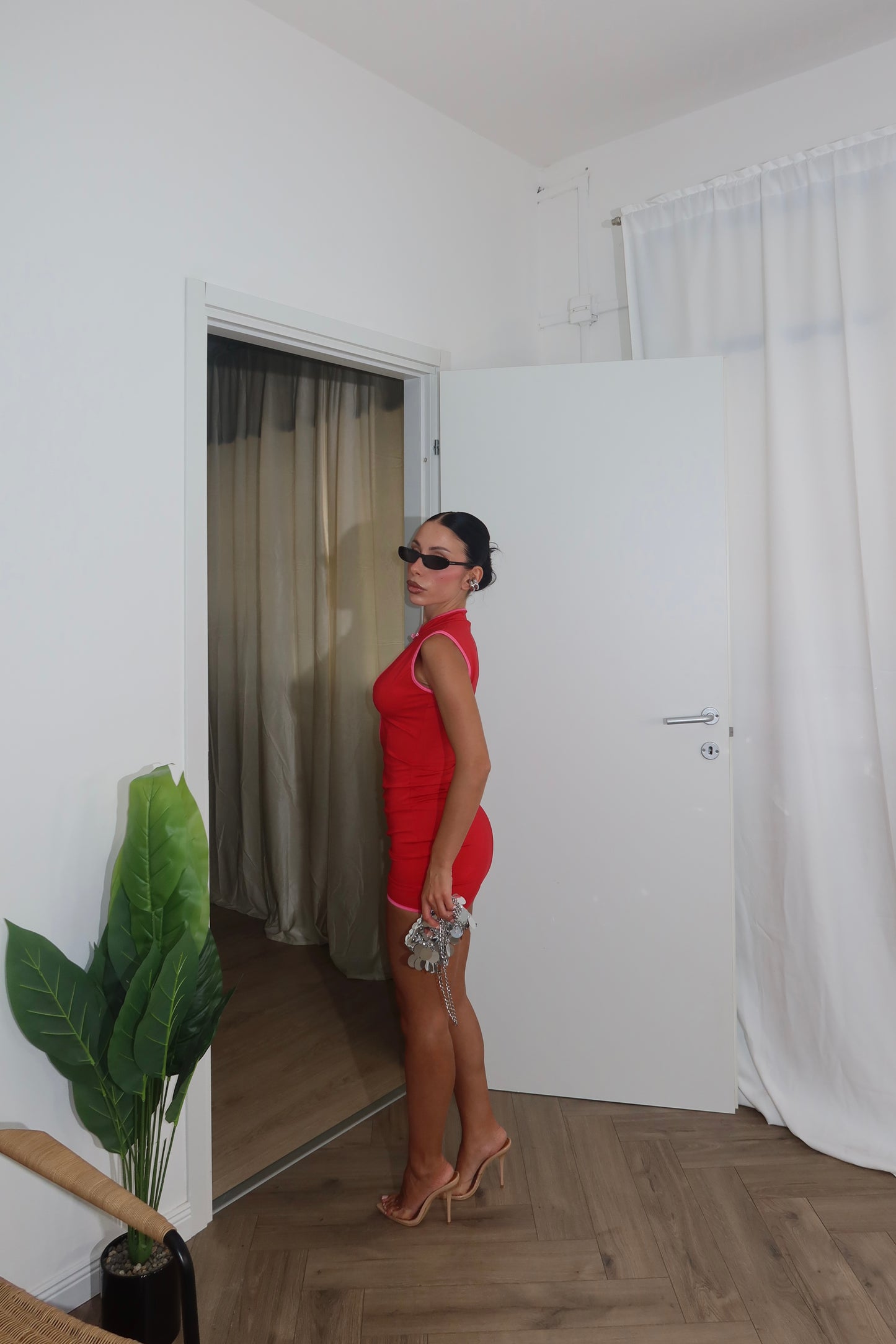 MiniDress RHUN rosso