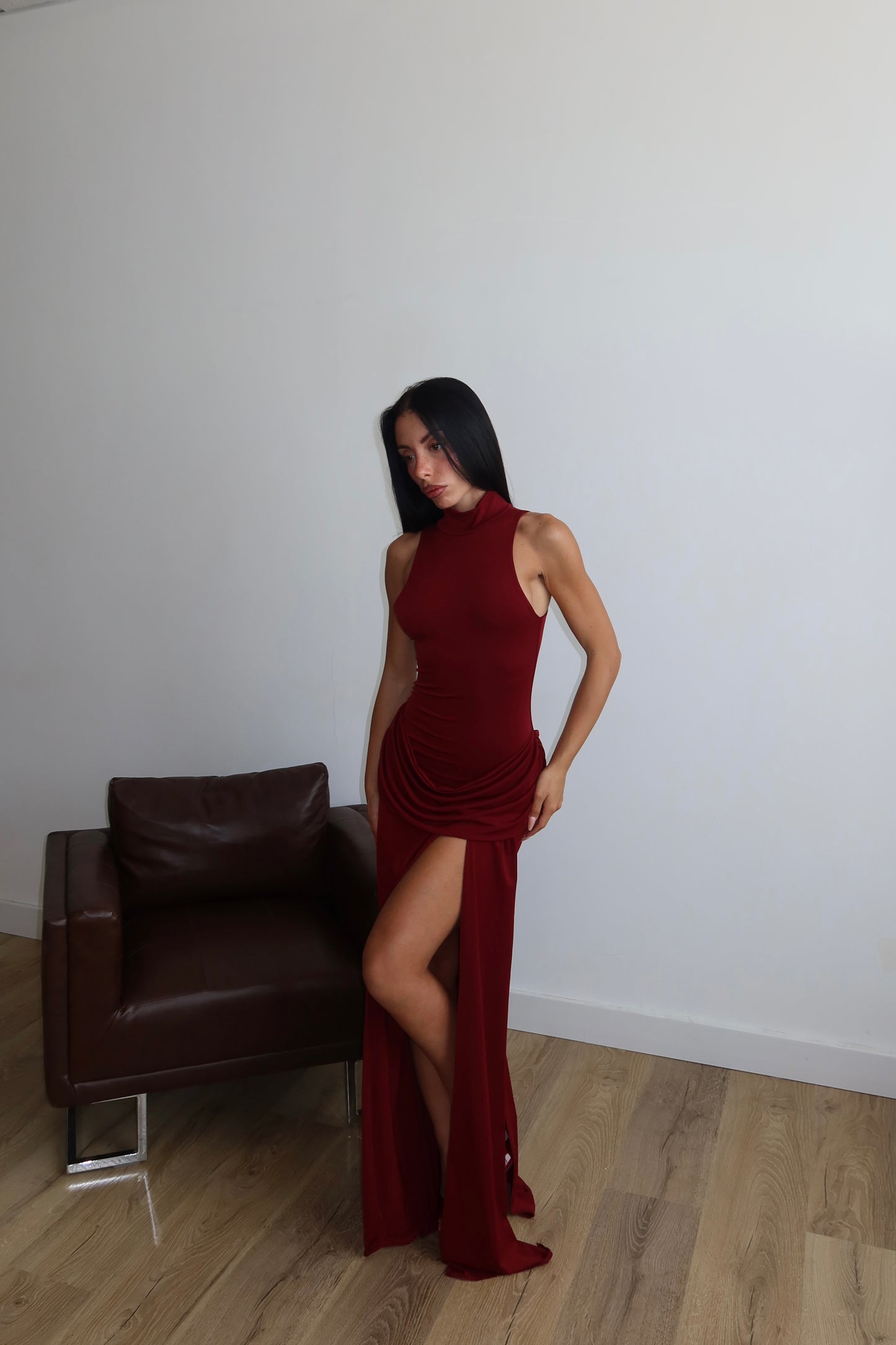 LongDress IMPERO bordeaux