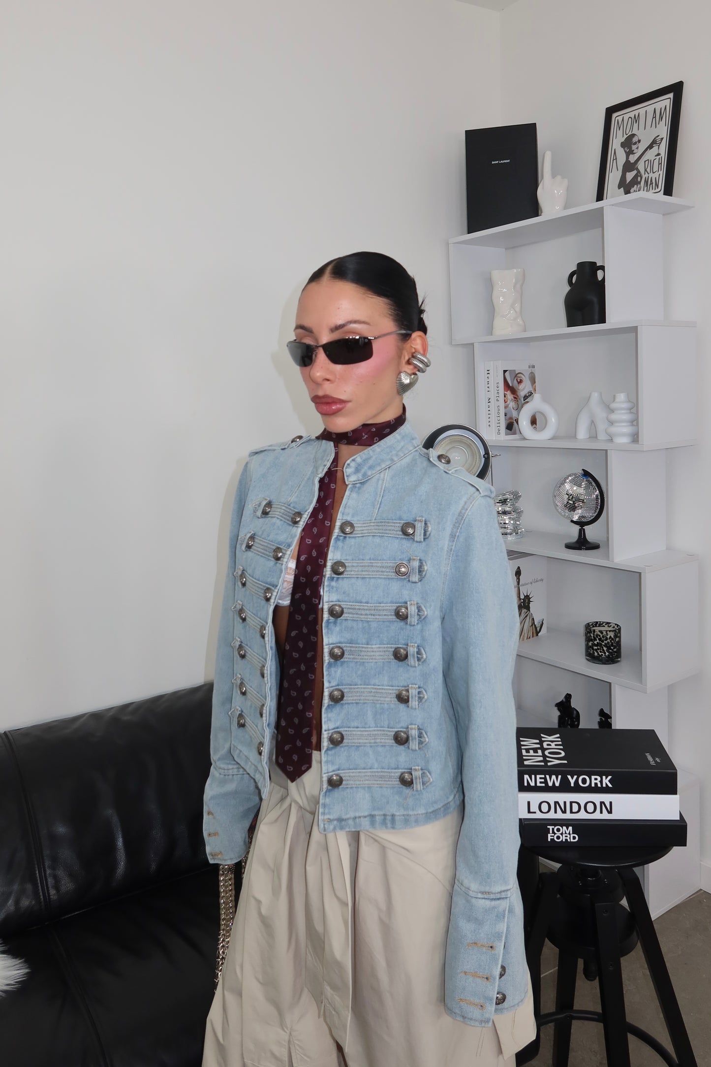 Jacket CHINA light denim