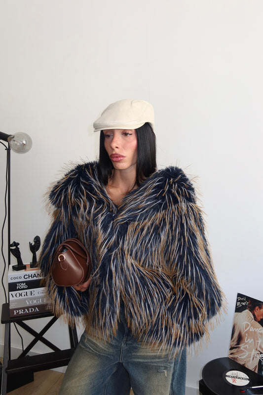 Ecofur DYED blu