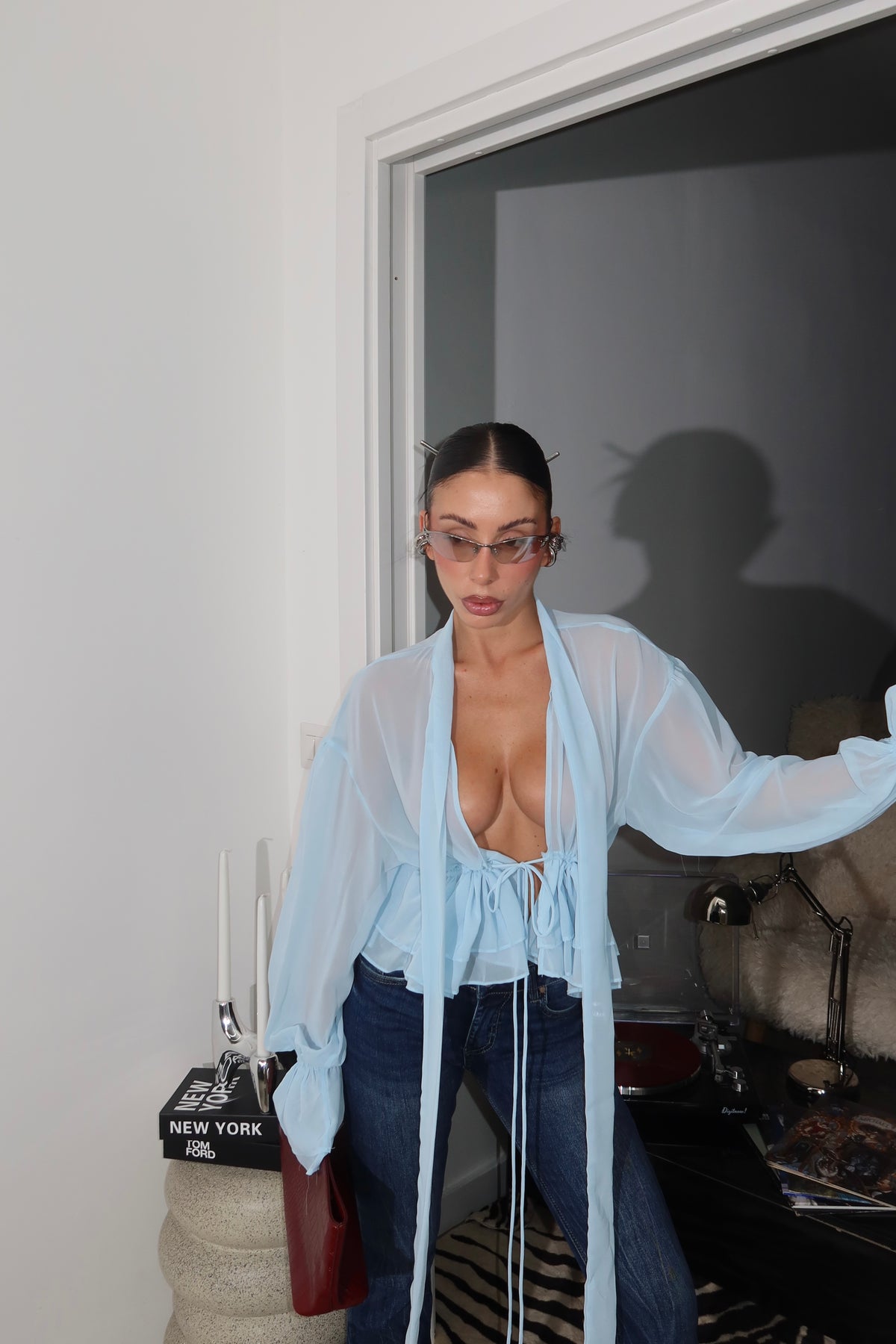 Camicia ANIA celeste