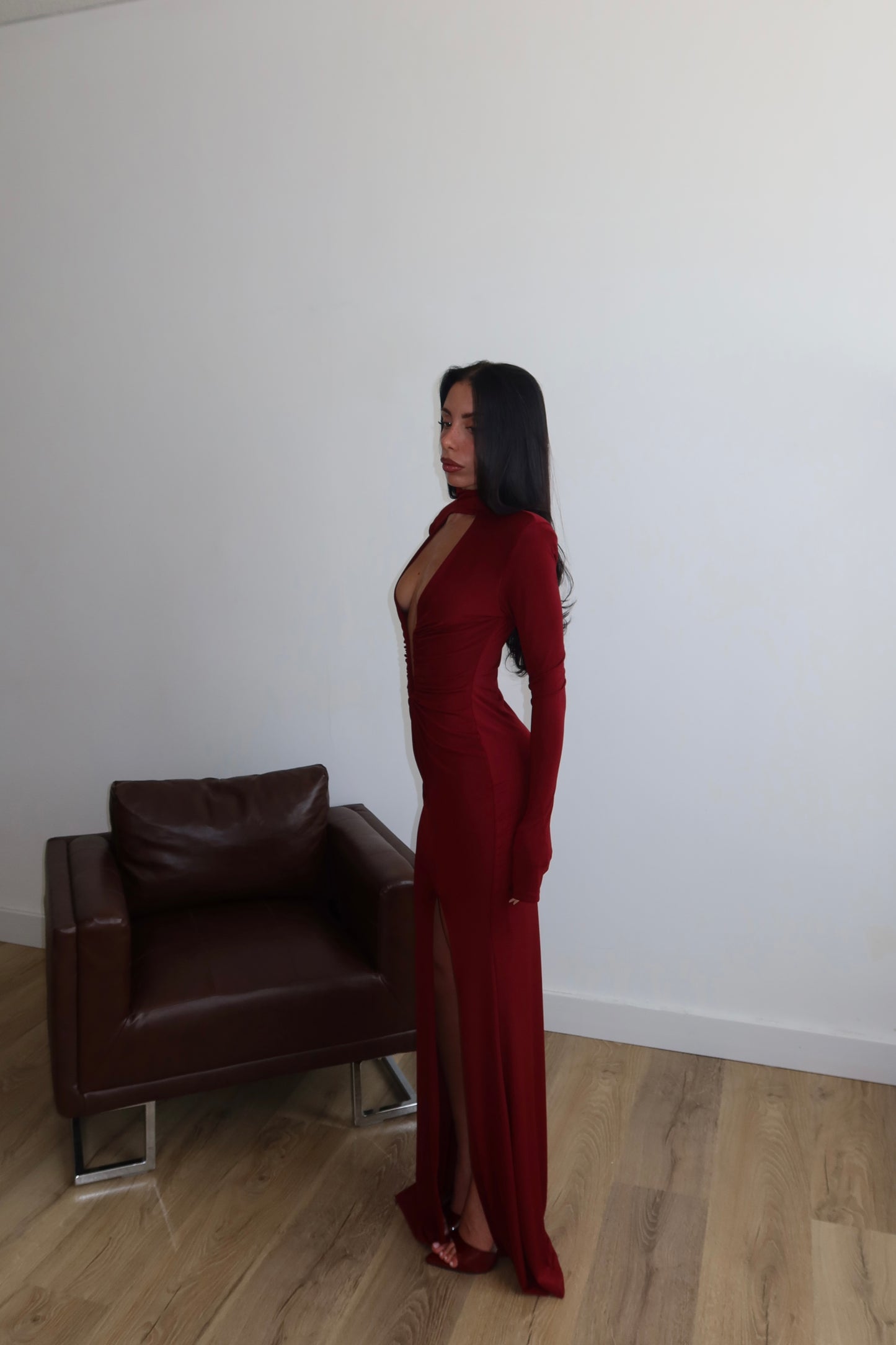 LongDress NAMIRIA bordeaux