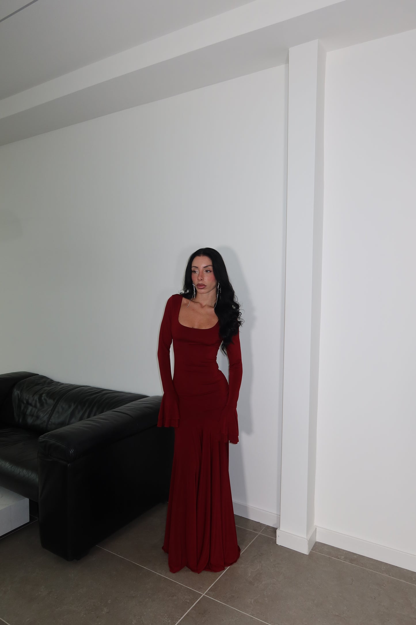 LongDress ADRIENNE Bordeaux
