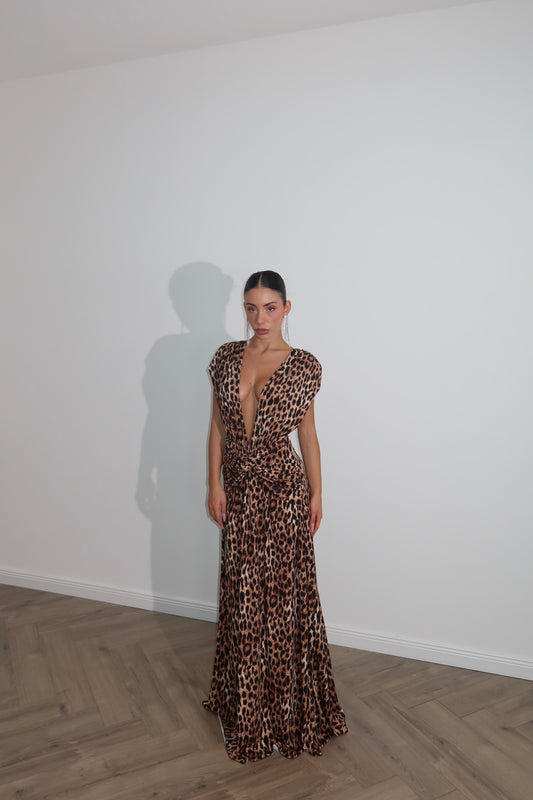 LongDress KEY Leopard