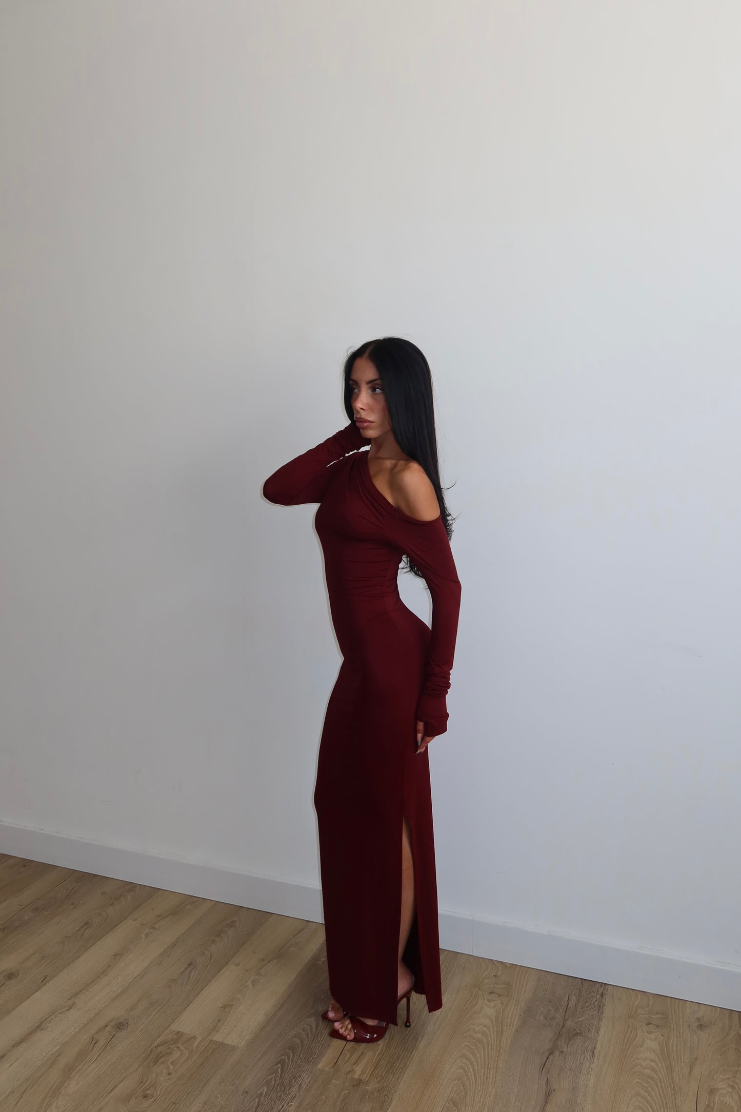 LongDress KIM bordeaux