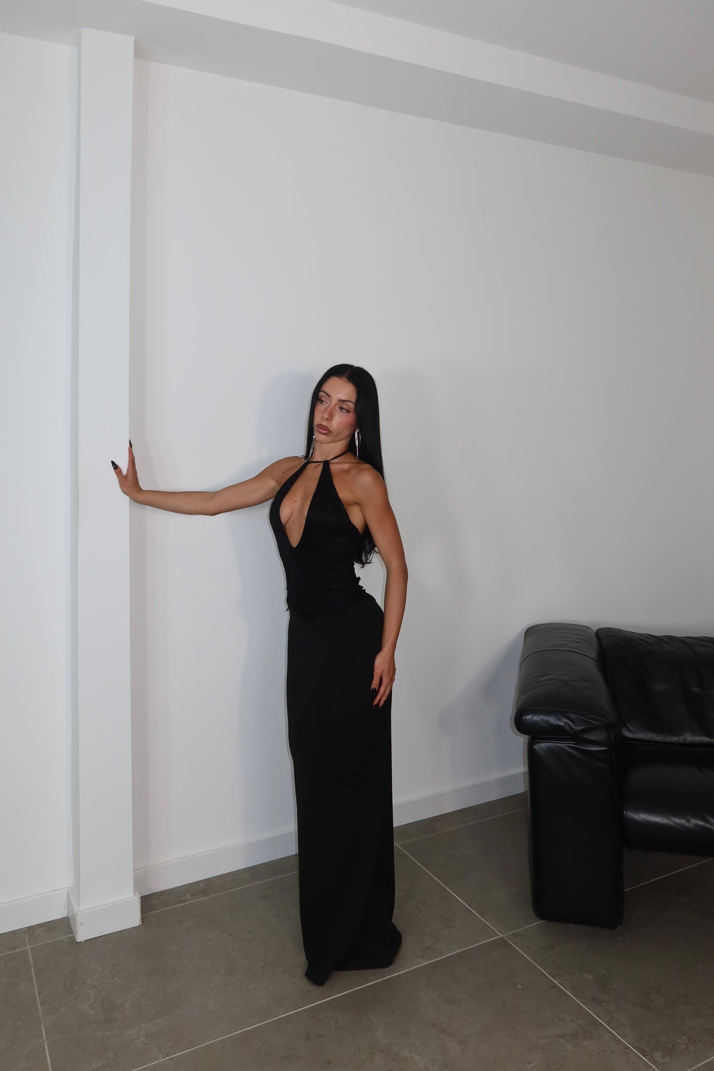 LongDress COMPLICATED nero