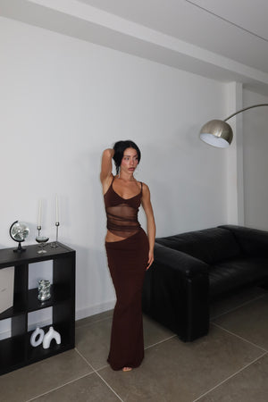 LongDress SECRECY choco