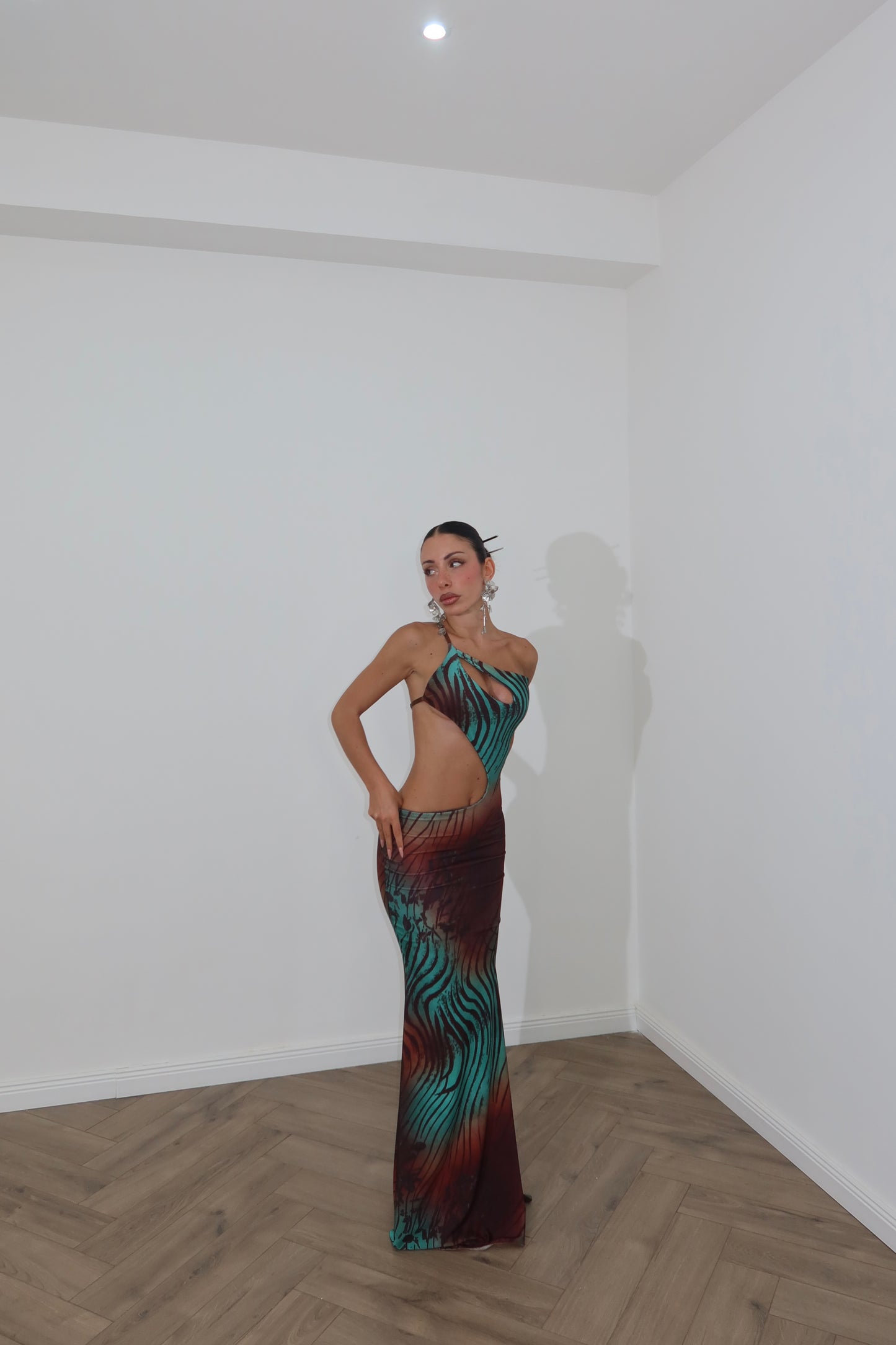 LongDress GEMINI zebrato