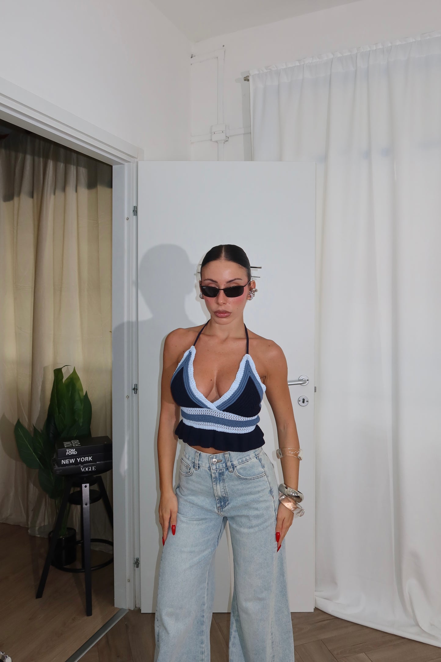 Top TARA blu