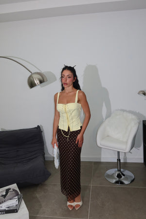 Longuette VEIL POIS choco