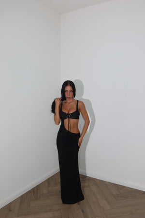LongDress CLAUDIA nero