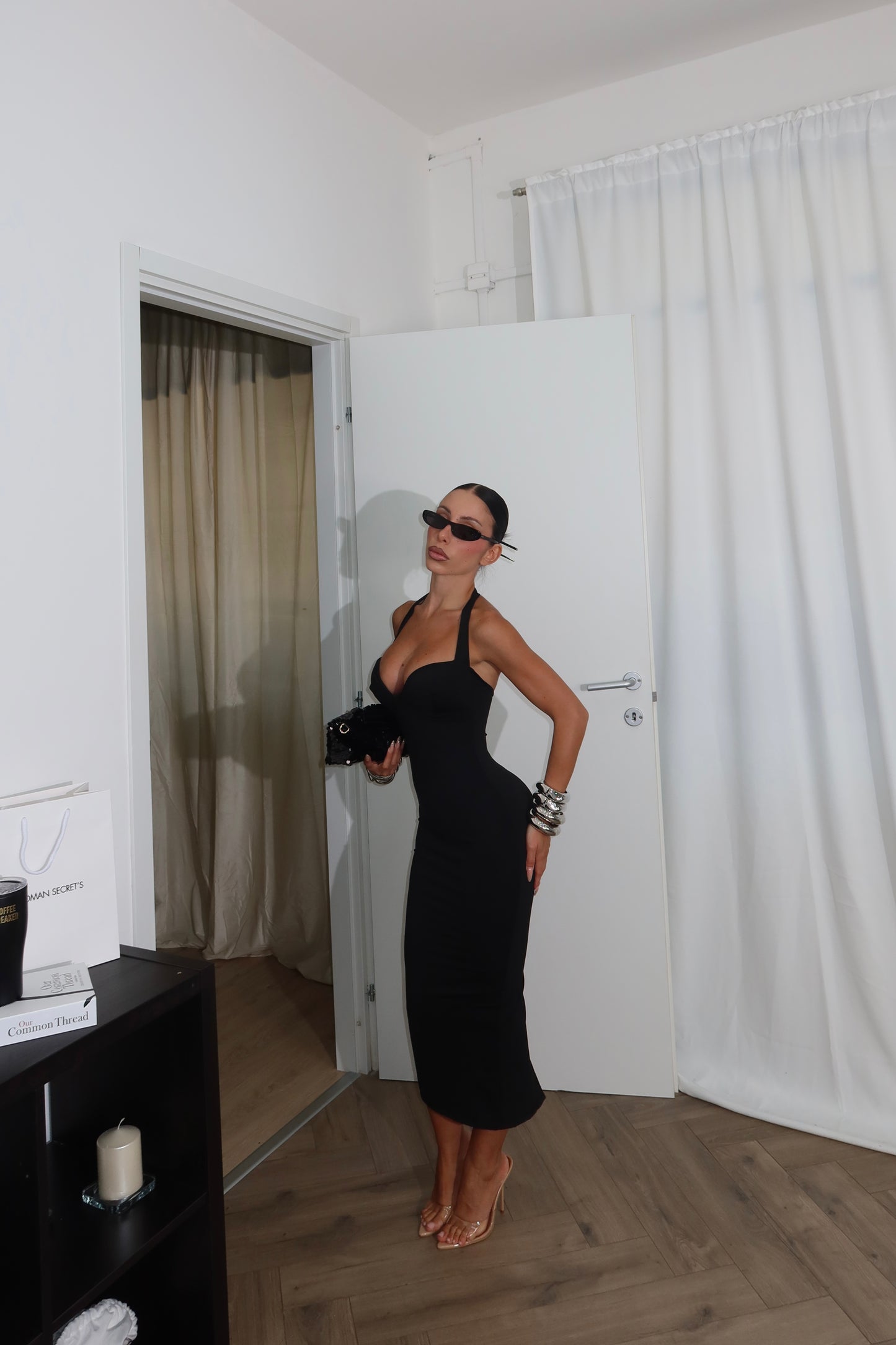 LongDress PROVENCE nero