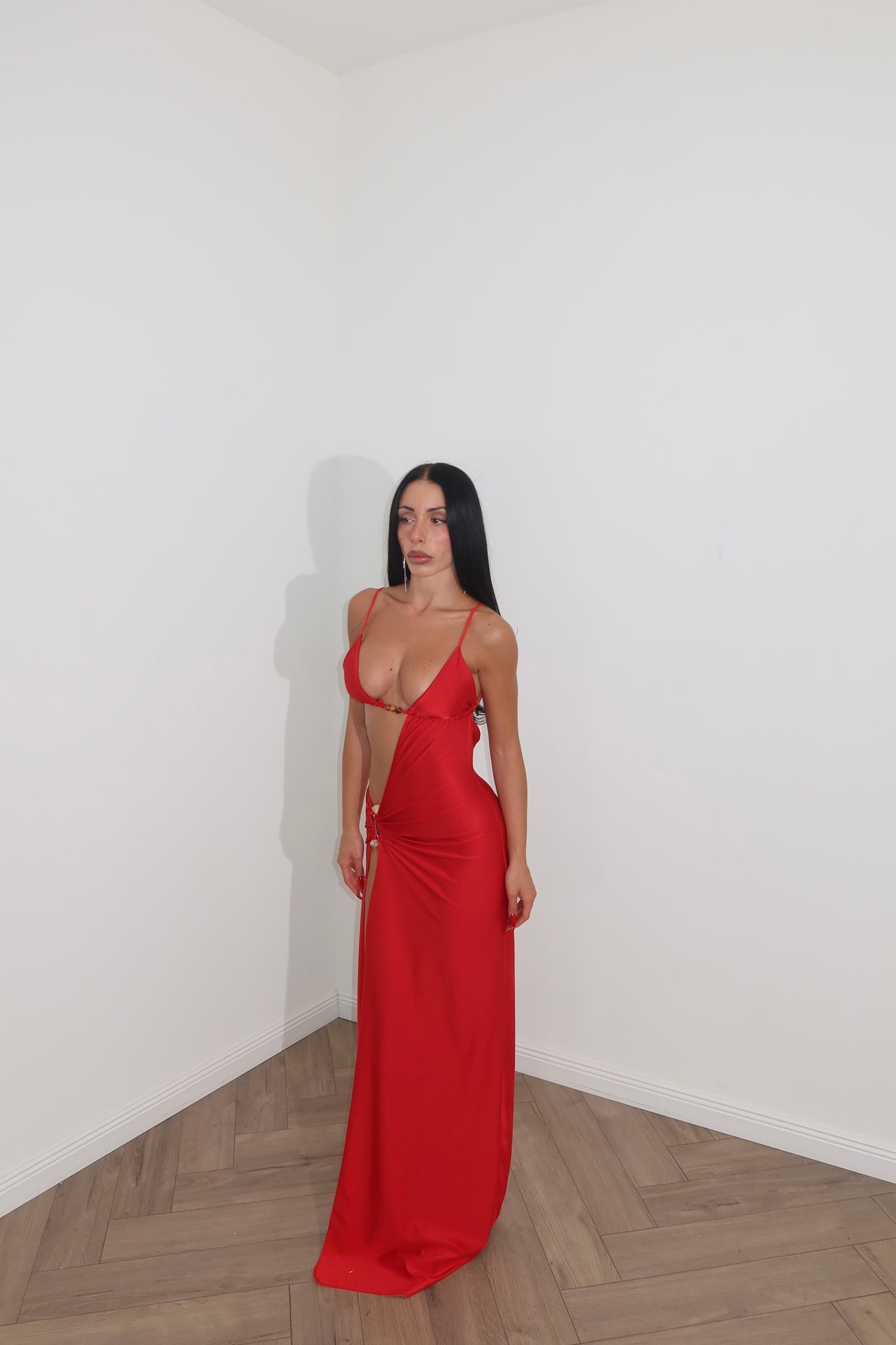 Longdress CHARIZA rosso