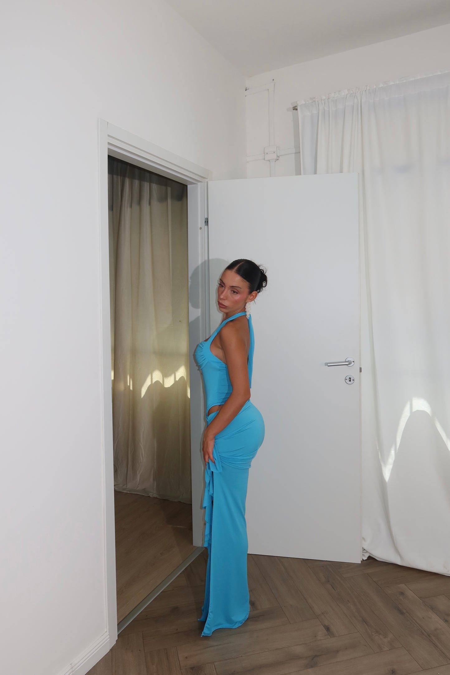 LongDress LEA azzurro