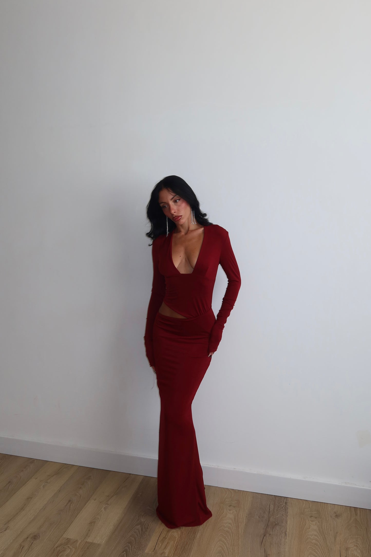 LongDress VERONIQUE bordeaux