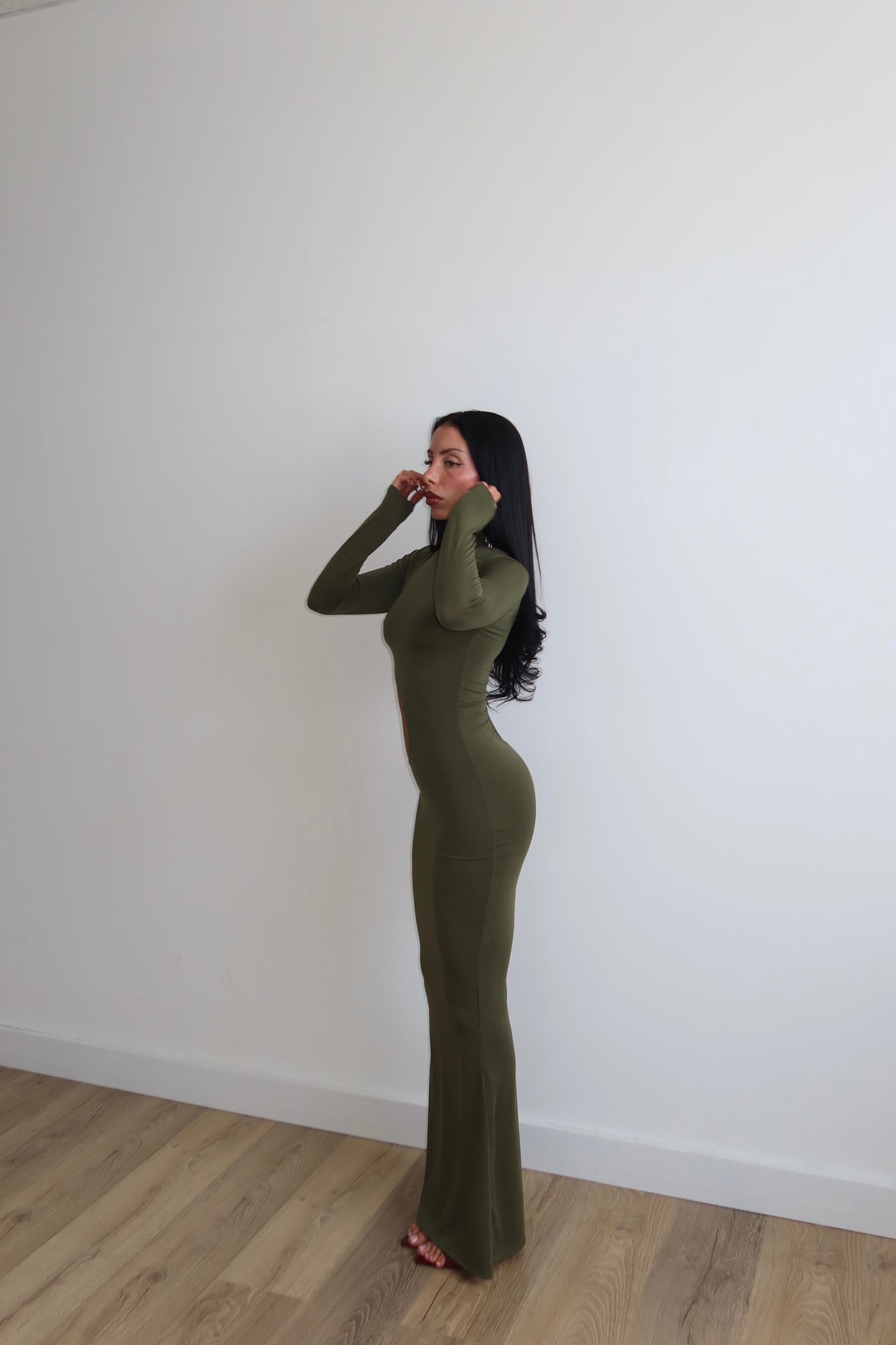 LongDress ARTEMIS 2.0 verde militare