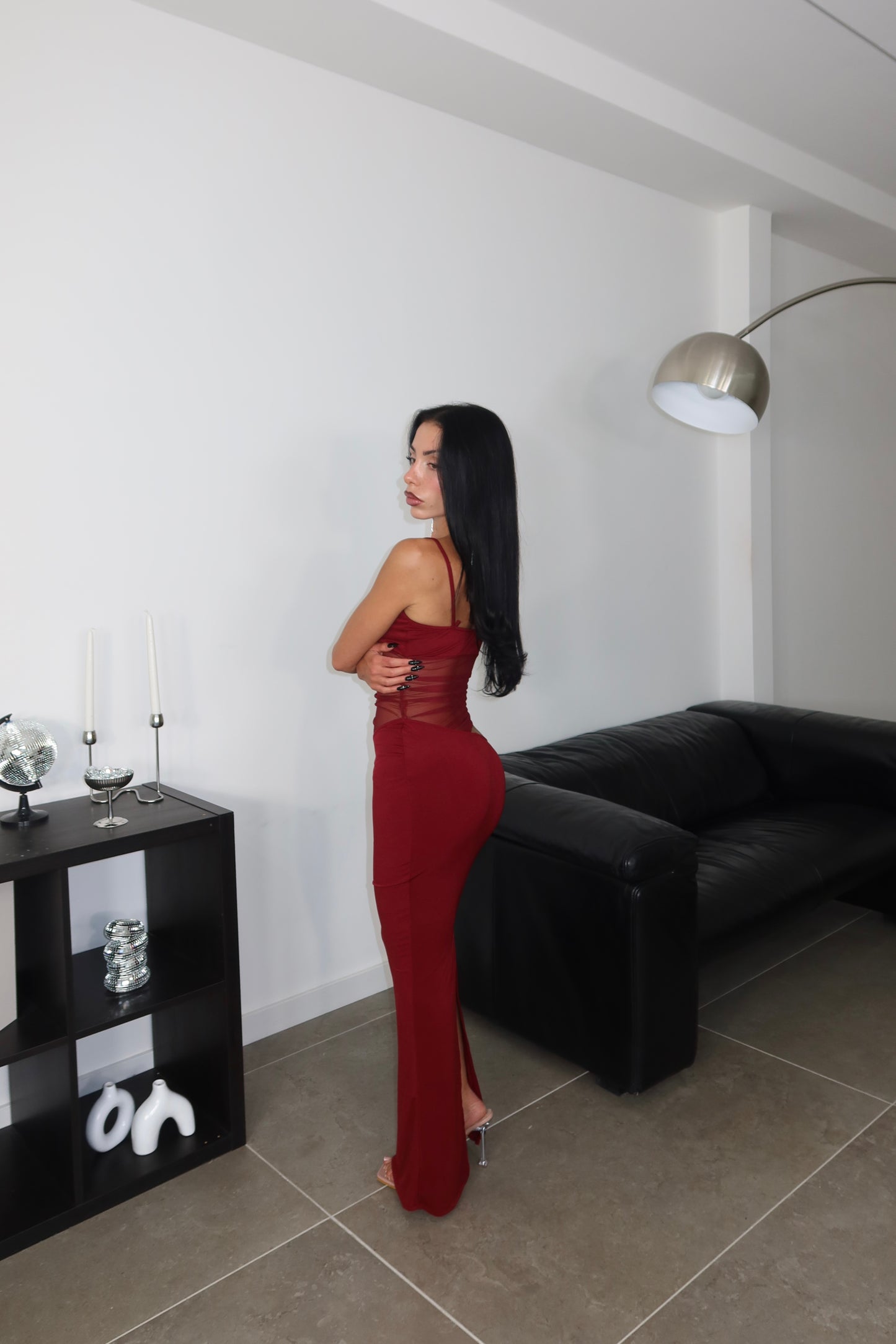 LongDress SECRECY bordeaux