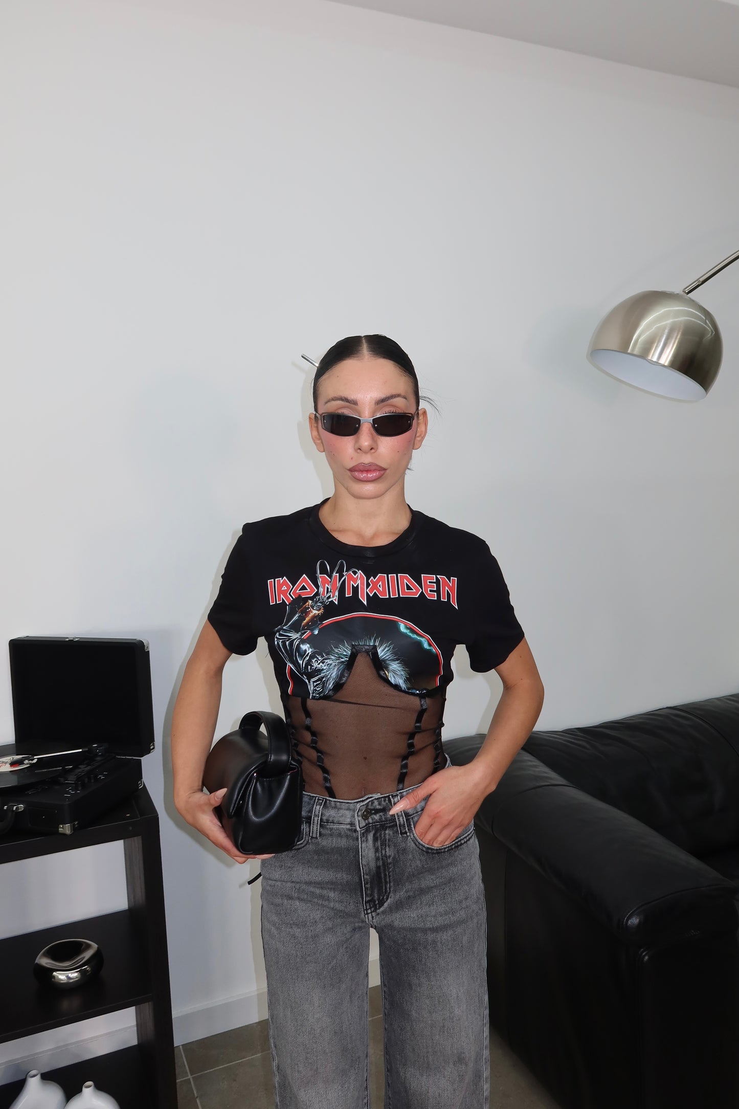 Maglia IRON MAIDEN nera