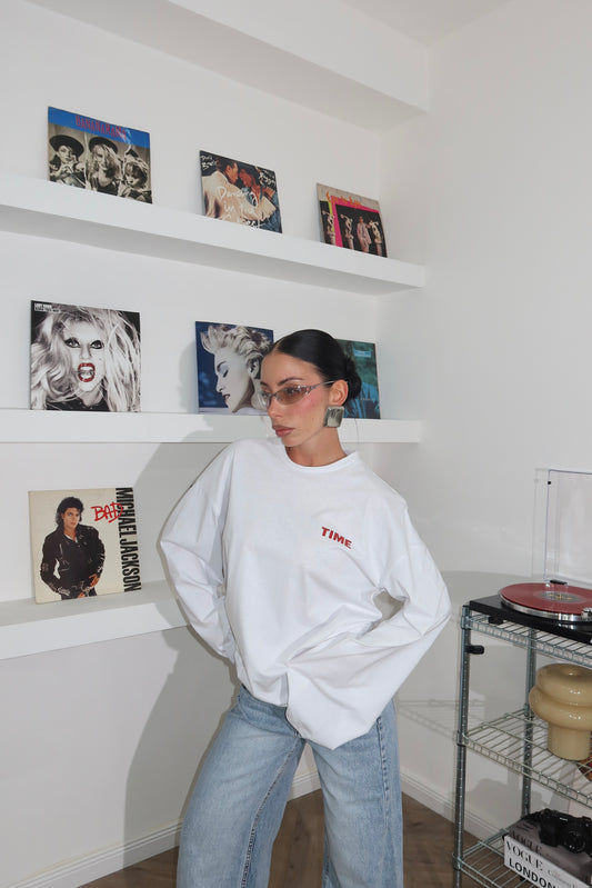 GOOD THINGS white sweater