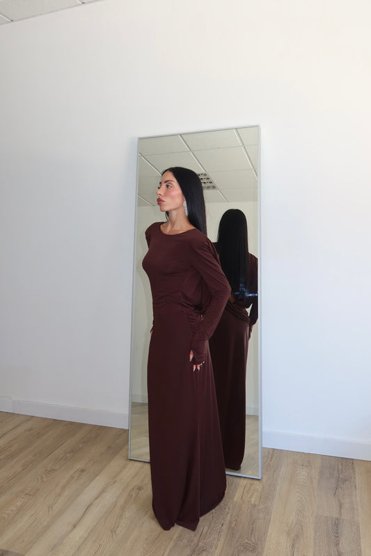 LongDress MIDORI choco