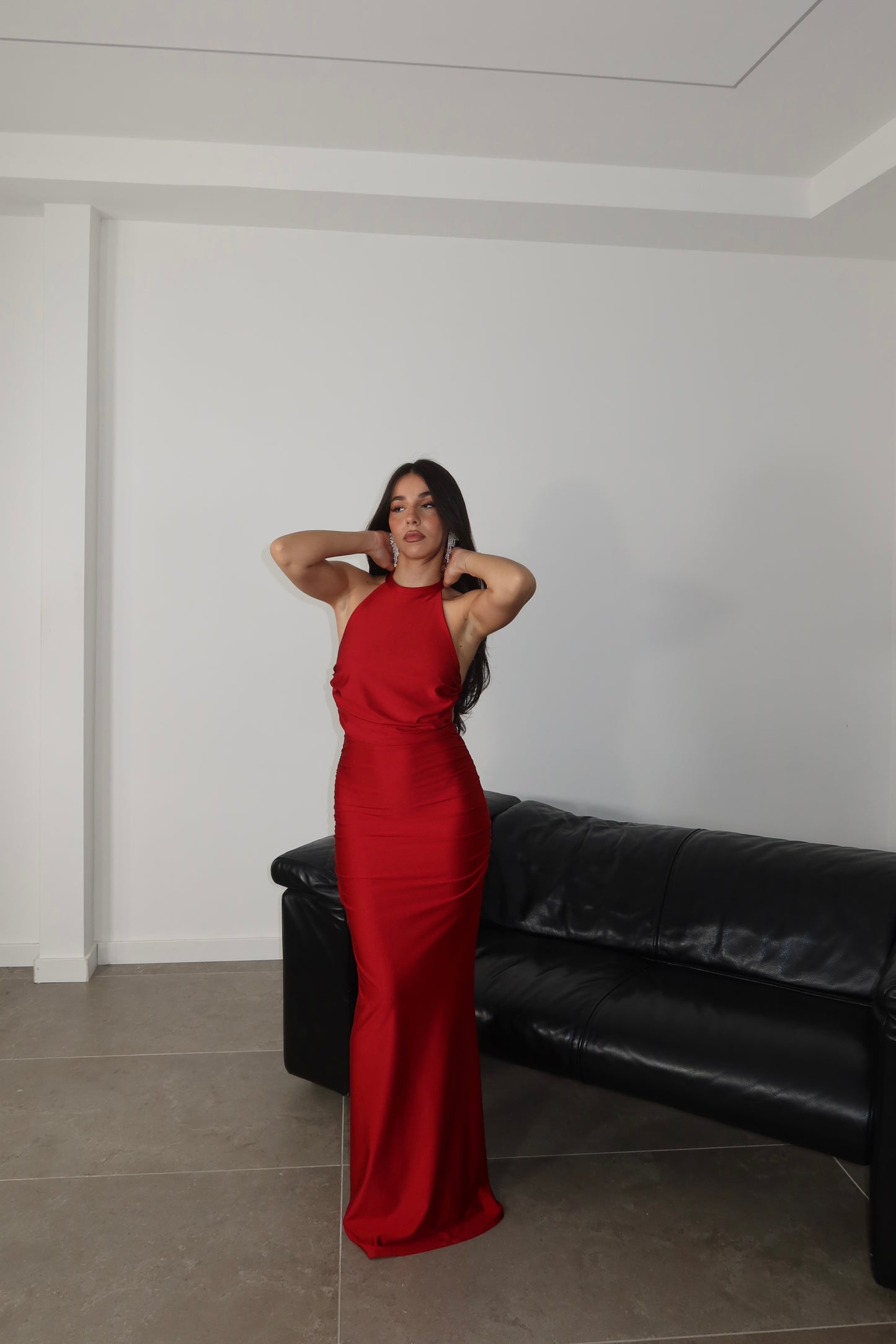 LongDress FINESSE rosso
