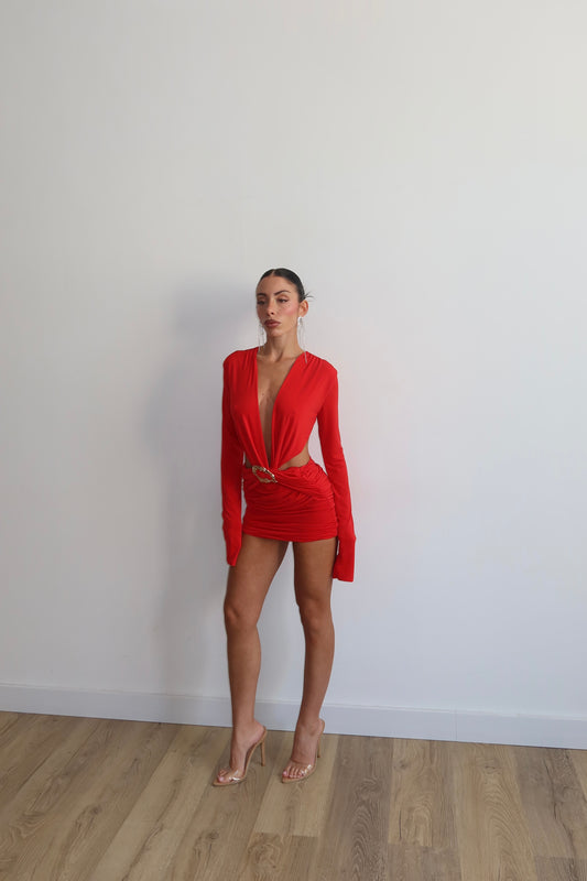 MiniDress SCHPR rosso